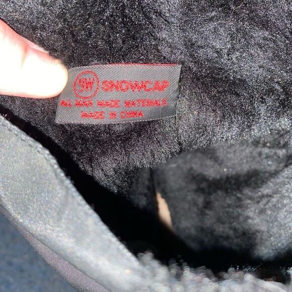 Totes women 9 snowcap weather footwear mid calf snow boots w/size zipper black - Picture 11 of 11